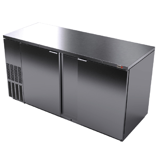 2 Door Undercounter Refrigerator